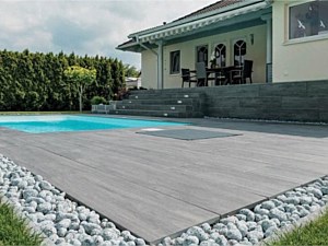 Concrete Pool Deck, Long Beach, MS