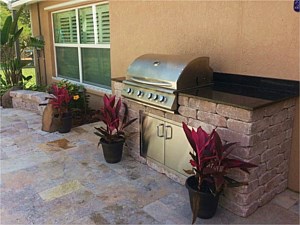 Outdoor Kitchen BBQ, Biloxi, MS