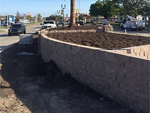 Retaining Wall, Ocean Springs, MS